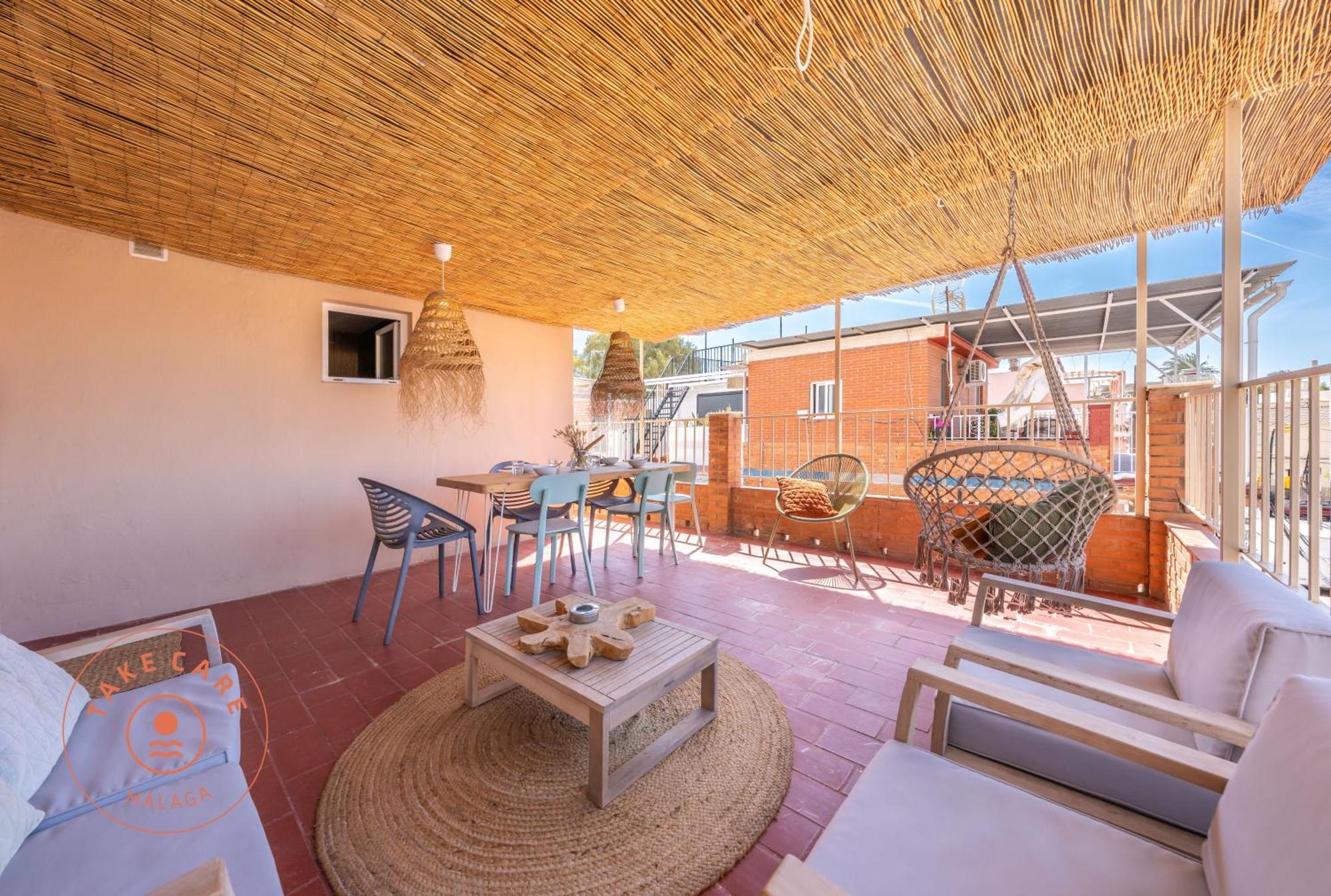מאלגה House In Fishing Village El Palo - Tcm מראה חיצוני תמונה