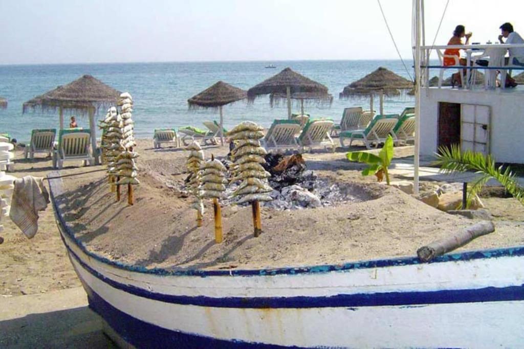 מאלגה House In Fishing Village El Palo - Tcm מראה חיצוני תמונה